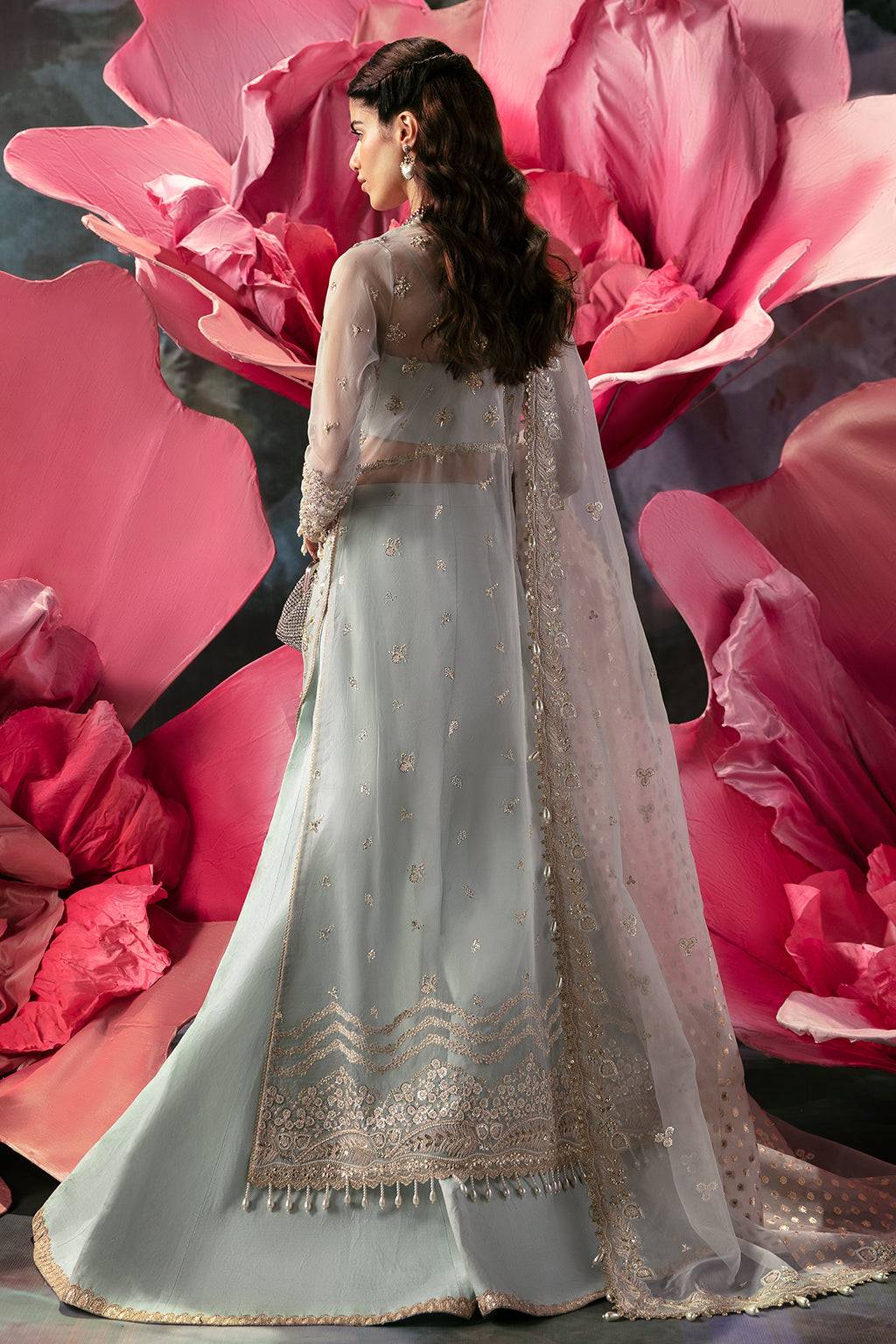 Afrozeh | Wild Flower Bloom Luxury Formals | Paola by Afrozeh - Designer Dress  - Type : Ladies Clothes - Available at Libayah - 100% Original 