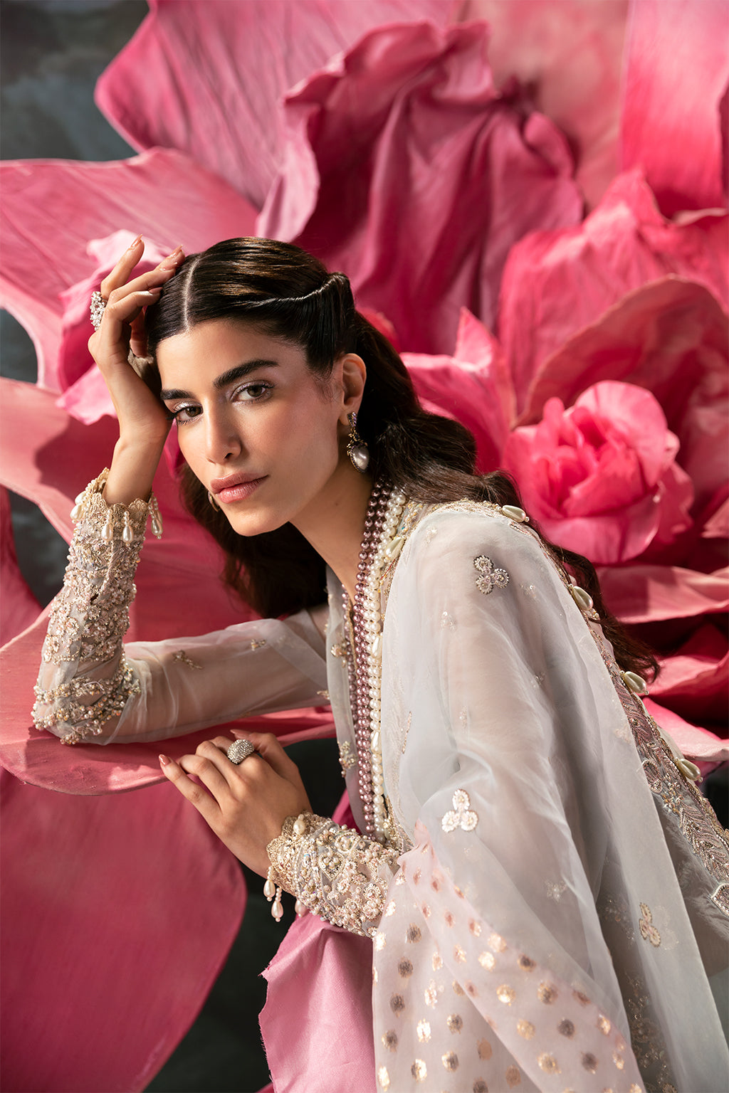 Afrozeh | Wild Flower Bloom Luxury Formals | Paola