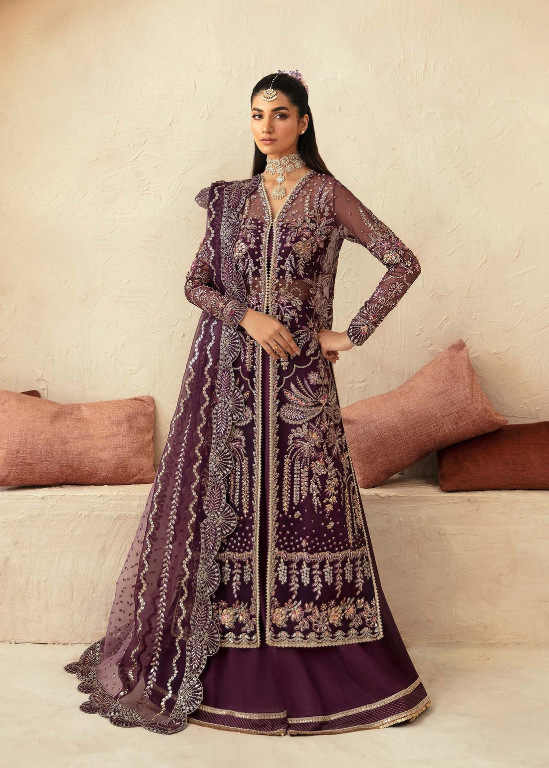Akbar Aslam | Deewani Wedding Formals | Aureus by Akbar Aslam - Designer Dress  - Type : Ladies Clothes - Available at Libayah - 100% Original 