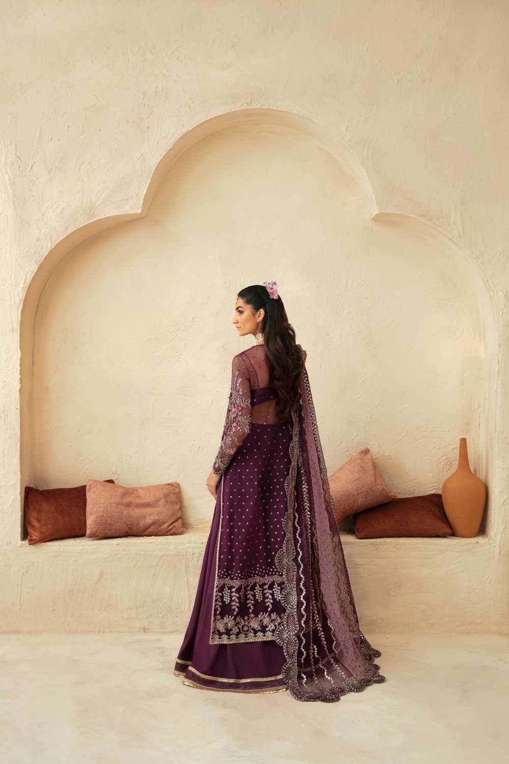 Akbar Aslam | Deewani Wedding Formals | Aureus by Akbar Aslam - Designer Dress  - Type : Ladies Clothes - Available at Libayah - 100% Original 