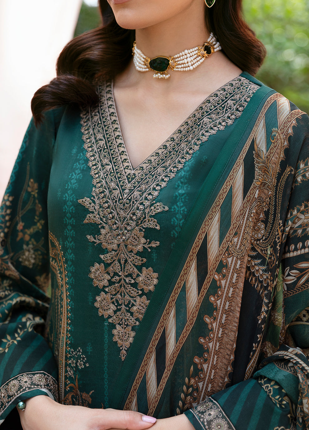 Gulaal | Summer Glow Lawn 24 | EMMELINE (GL-L-24V3-08) by Gulaal - Designer Dress - Type: Ladies Clothes - Available at Libayah - 100% Original