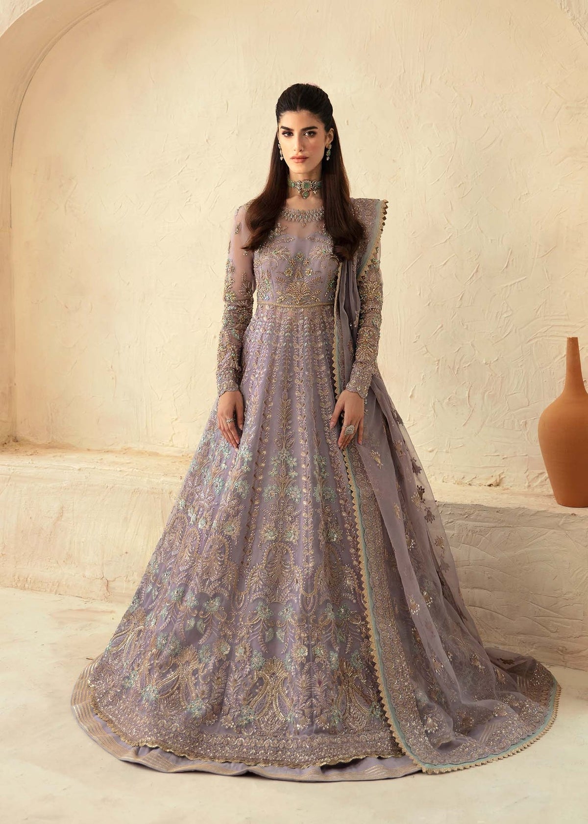Akbar Aslam | Deewani Wedding Formals | Lilia by Akbar Aslam - Designer Dress  - Type : Ladies Clothes - Available at Libayah - 100% Original 