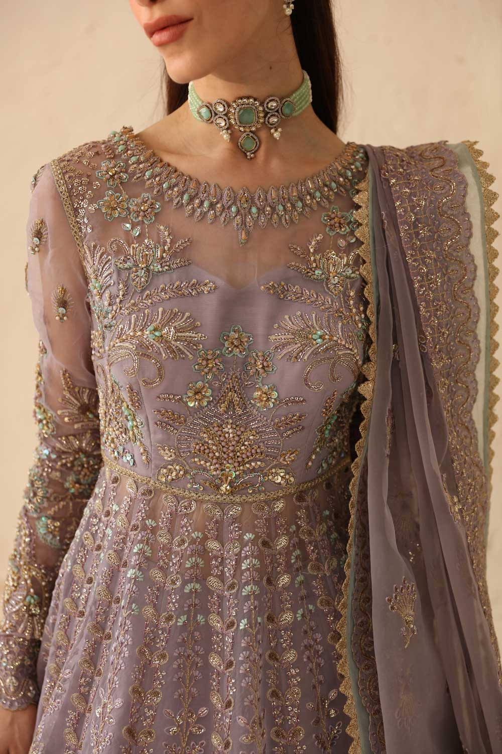 Akbar Aslam | Deewani Wedding Formals | Lilia by Akbar Aslam - Designer Dress  - Type : Ladies Clothes - Available at Libayah - 100% Original 