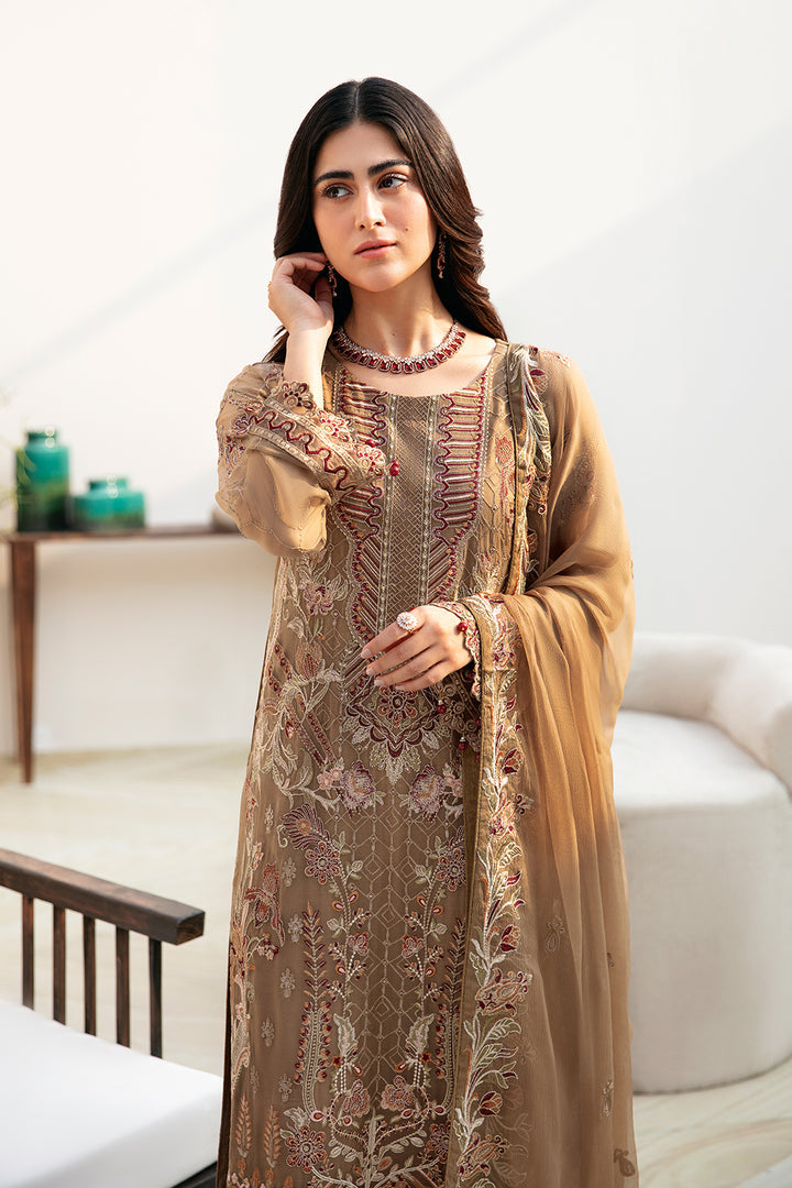 Ramsha | Chevron Chiffon Collection | A-812 by Ramsha - Designer Dress - Type: Ladies Clothes - Available at Libayah - 100% Original