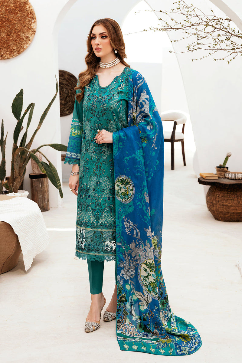 Ramsha | Ghazal Lawn 24 | G-206 by Ramsha - Designer Dress - Type: Ladies Clothes - Available at Libayah - 100% Original