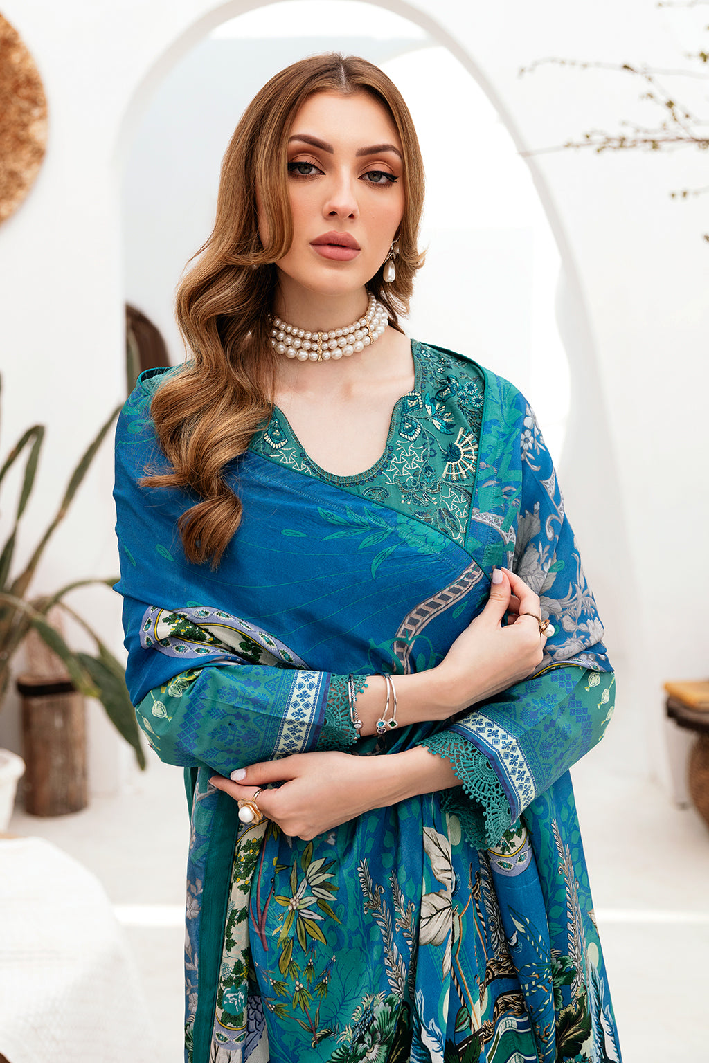 Ramsha | Ghazal Lawn 24 | G-206 by Ramsha - Designer Dress - Type: Ladies Clothes - Available at Libayah - 100% Original