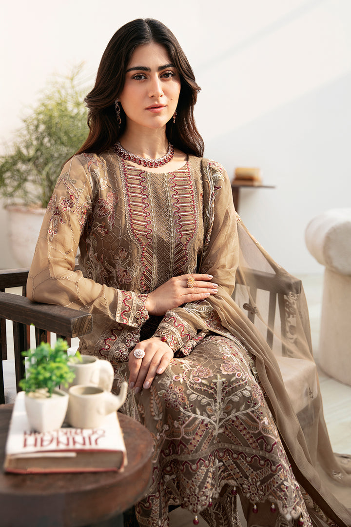 Ramsha | Chevron Chiffon Collection | A-812 by Ramsha - Designer Dress - Type: Ladies Clothes - Available at Libayah - 100% Original