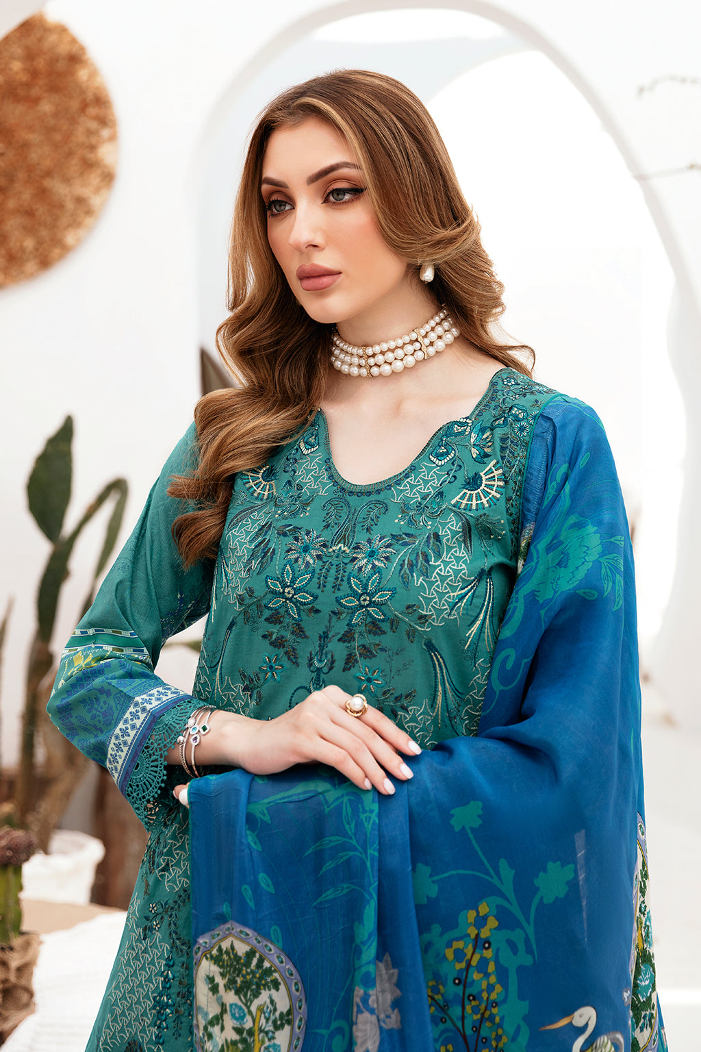 Ramsha | Ghazal Lawn 24 | G-206 by Ramsha - Designer Dress - Type: Ladies Clothes - Available at Libayah - 100% Original