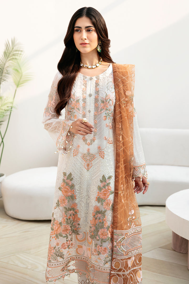 Ramsha | Chevron Chiffon Collection | A-808 by Ramsha - Designer Dress - Type: Ladies Clothes - Available at Libayah - 100% Original