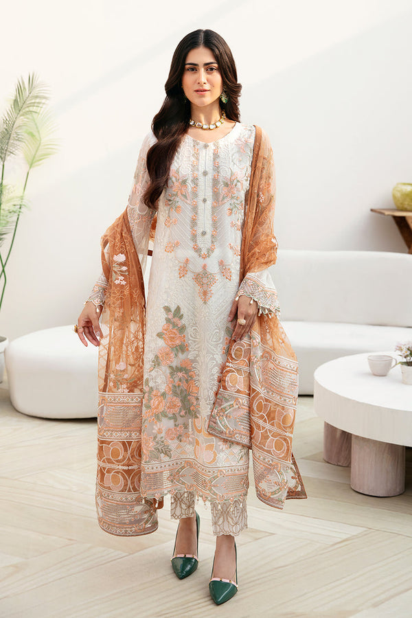 Ramsha | Chevron Chiffon Collection | A-808 by Ramsha - Designer Dress - Type: Ladies Clothes - Available at Libayah - 100% Original