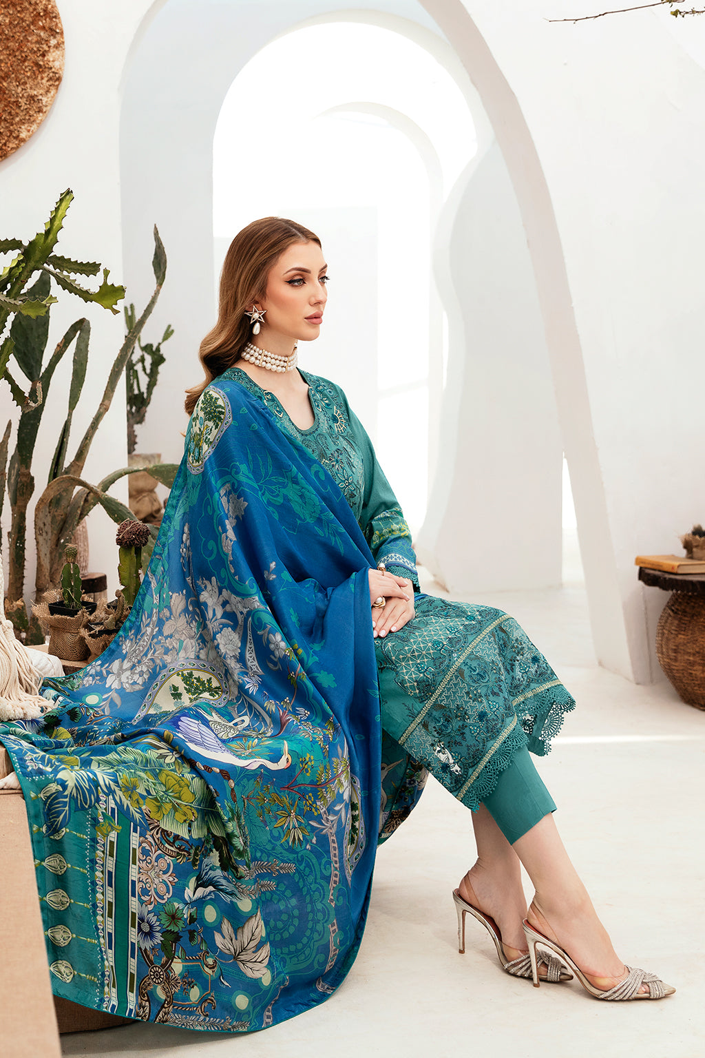 Ramsha | Ghazal Lawn 24 | G-206 by Ramsha - Designer Dress - Type: Ladies Clothes - Available at Libayah - 100% Original