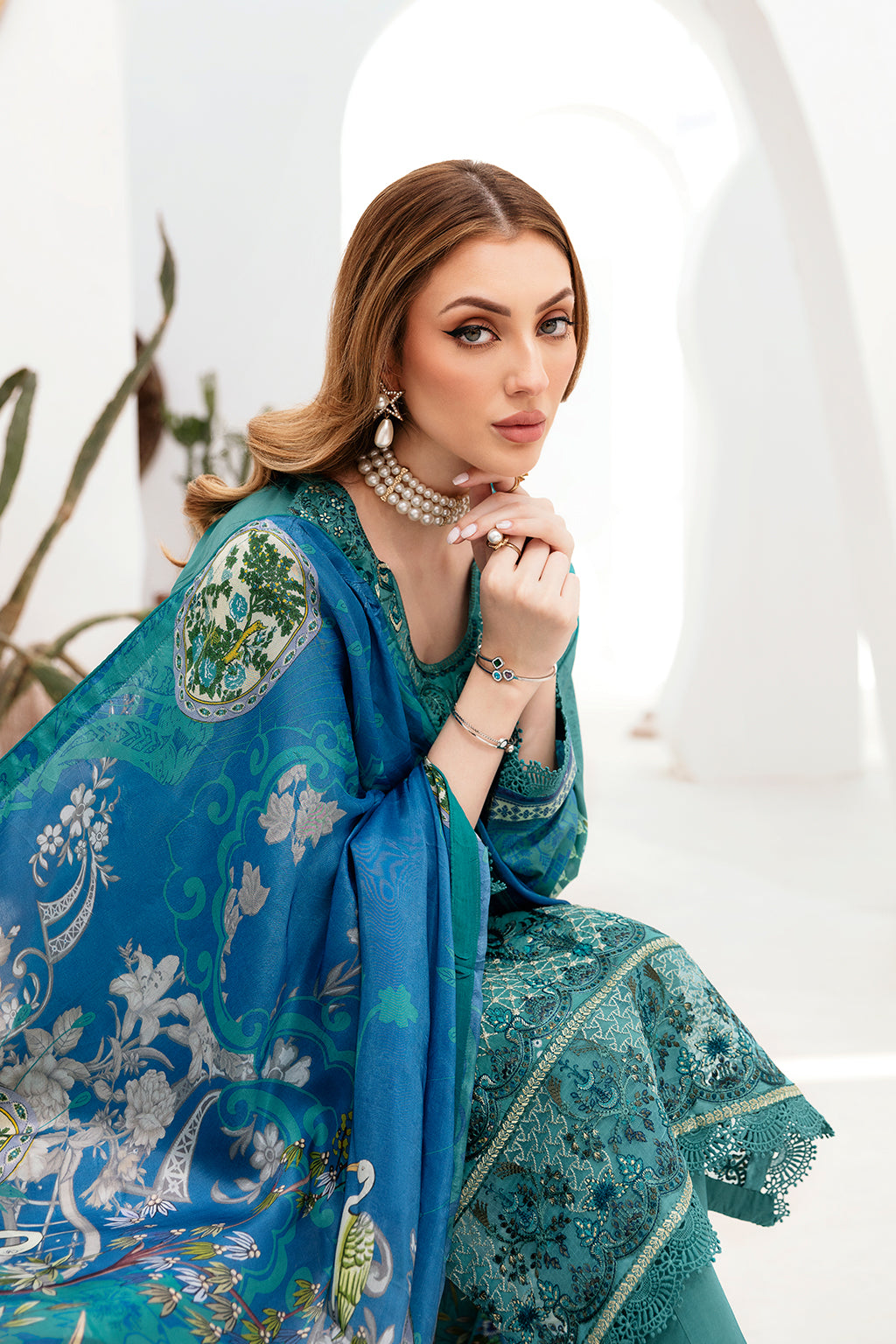 Ramsha | Ghazal Lawn 24 | G-206 by Ramsha - Designer Dress - Type: Ladies Clothes - Available at Libayah - 100% Original