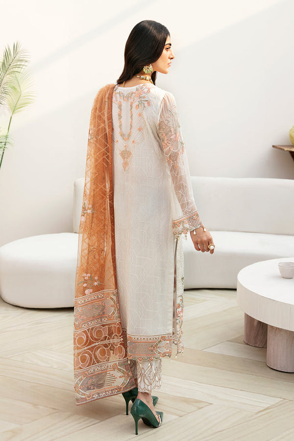 Ramsha | Chevron Chiffon Collection | A-808 by Ramsha - Designer Dress - Type: Ladies Clothes - Available at Libayah - 100% Original