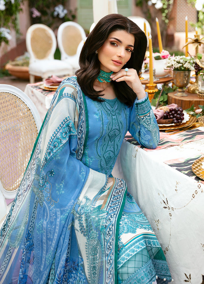 Gulaal | Summer Glow Lawn 24 | ELAINE (GL-L-24V3-07) by Gulaal - Designer Dress - Type: Ladies Clothes - Available at Libayah - 100% Original