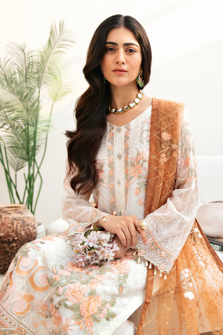 Ramsha | Chevron Chiffon Collection | A-808 by Ramsha - Designer Dress - Type: Ladies Clothes - Available at Libayah - 100% Original