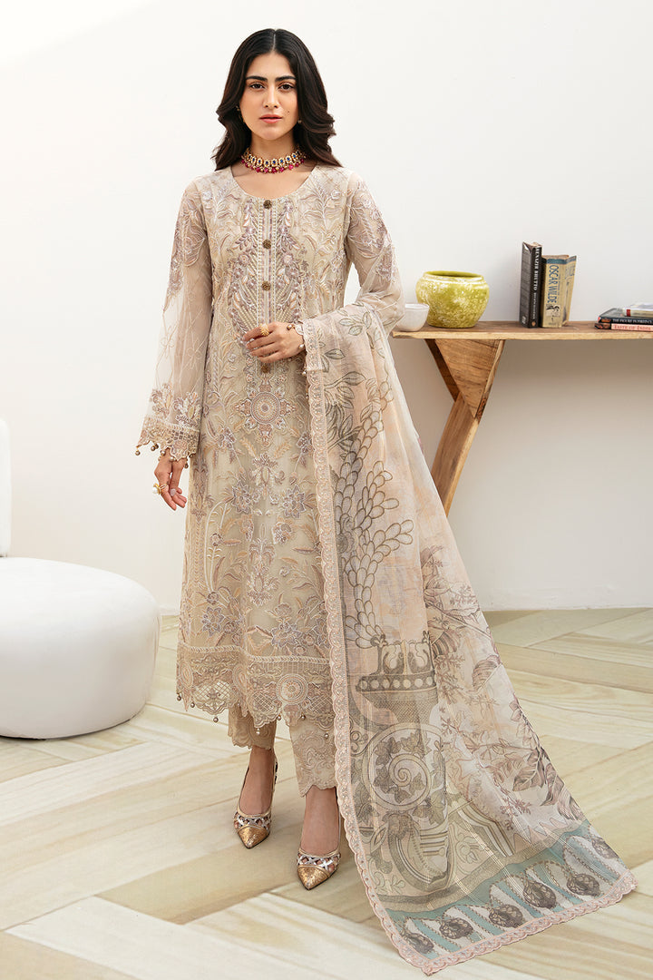 Ramsha | Chevron Chiffon Collection | A-802 by Ramsha - Designer Dress - Type: Ladies Clothes - Available at Libayah - 100% Original