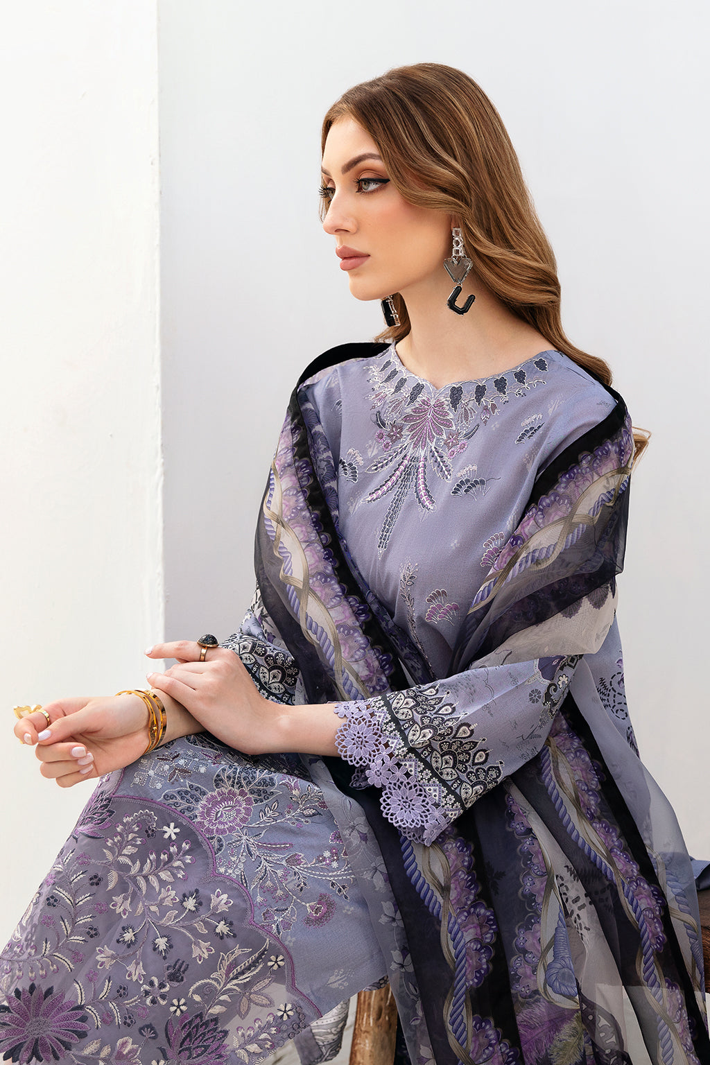 Ramsha | Ghazal Lawn 24 | G-202 by Ramsha - Designer Dress - Type: Ladies Clothes - Available at Libayah - 100% Original