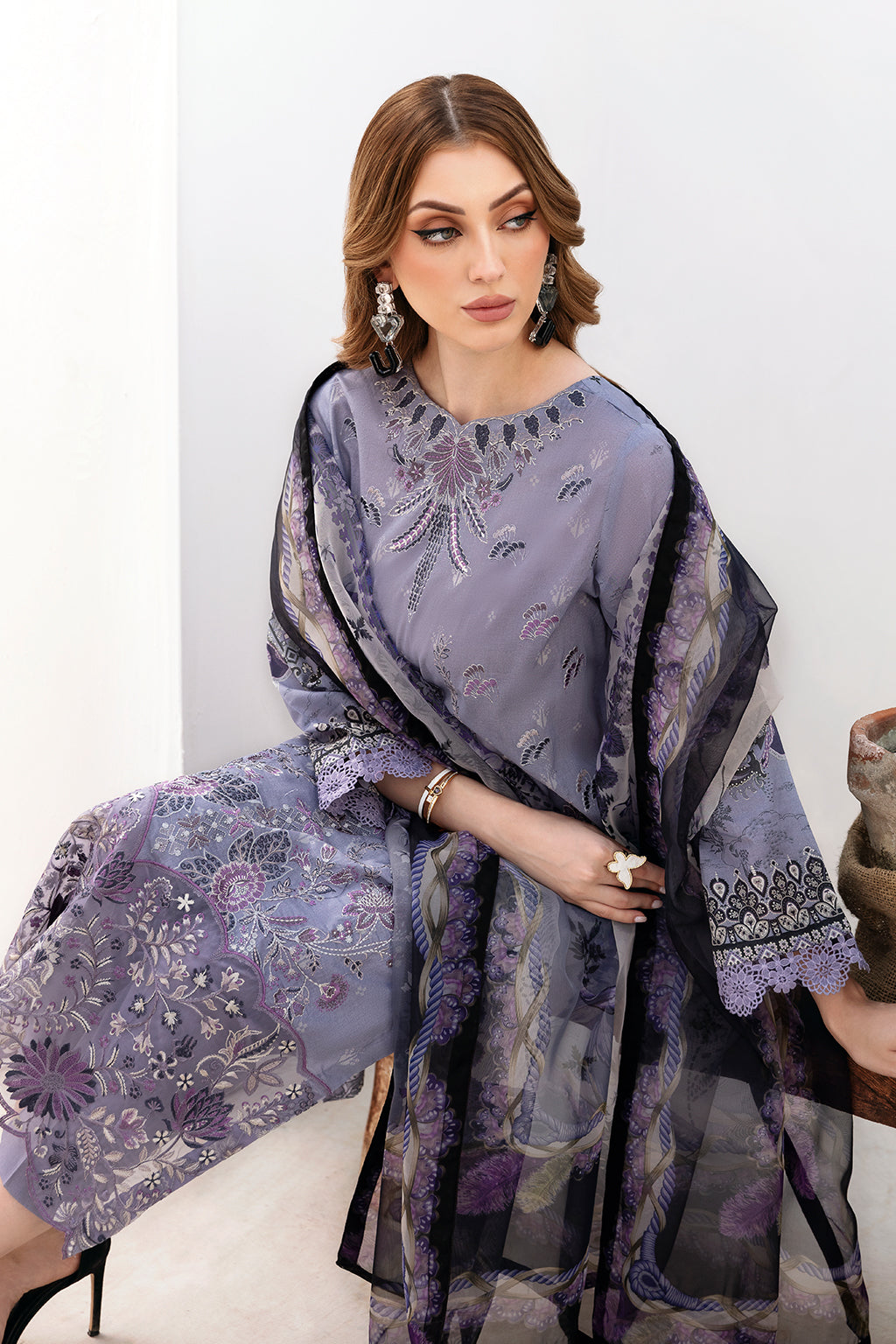 Ramsha | Ghazal Lawn 24 | G-202 by Ramsha - Designer Dress - Type: Ladies Clothes - Available at Libayah - 100% Original