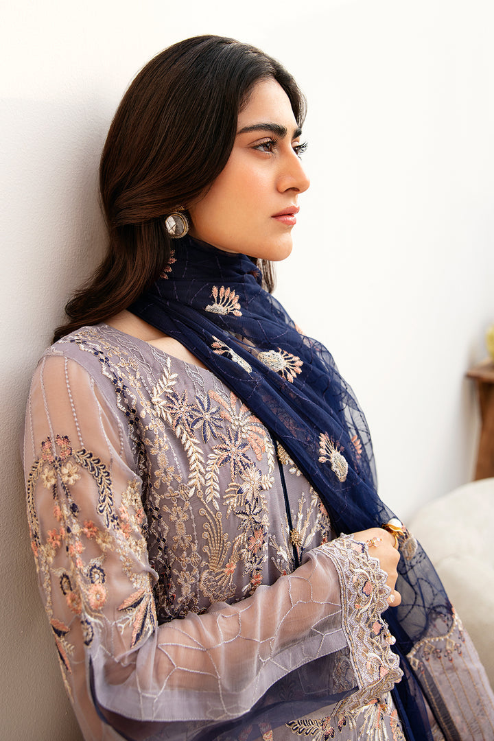 Ramsha | Chevron Chiffon Collection | A-809 by Ramsha - Designer Dress - Type: Ladies Clothes - Available at Libayah - 100% Original