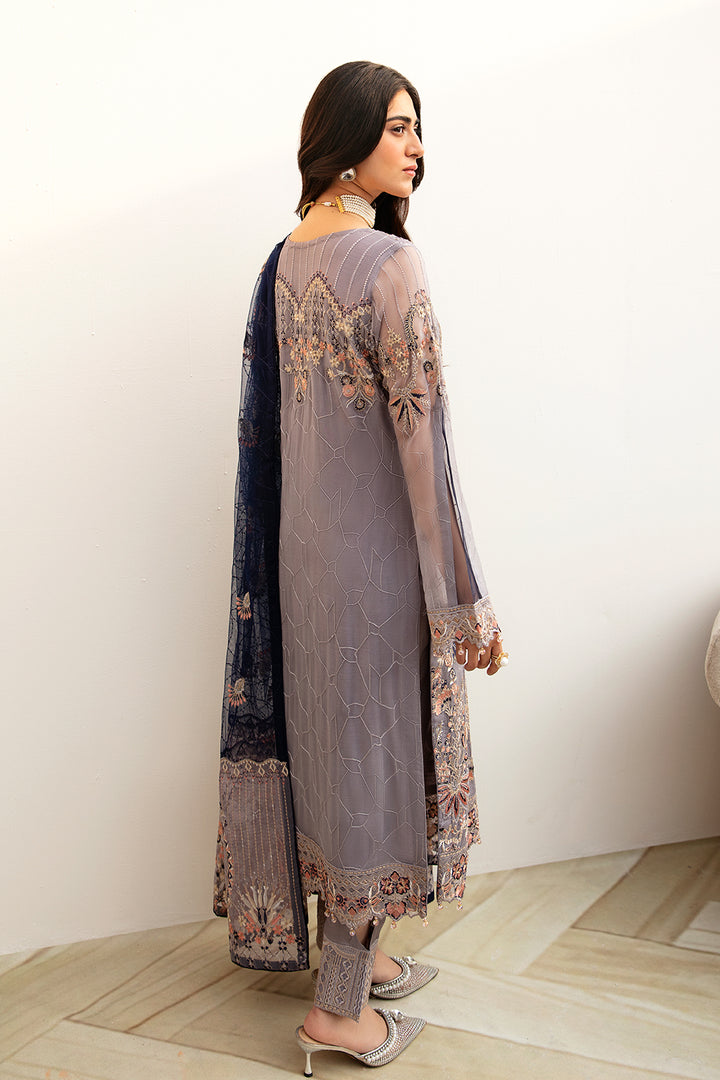Ramsha | Chevron Chiffon Collection | A-809 by Ramsha - Designer Dress - Type: Ladies Clothes - Available at Libayah - 100% Original