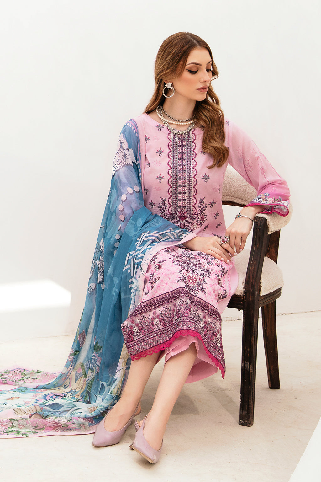 Ramsha | Ghazal Lawn 24 | G-212 by Ramsha - Designer Dress - Type: Ladies Clothes - Available at Libayah - 100% Original