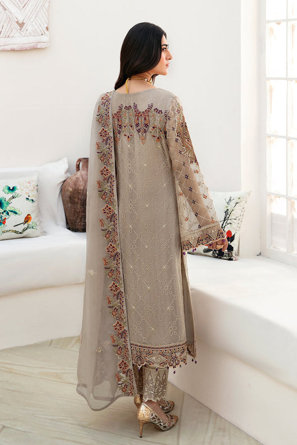 Ramsha | Chevron Chiffon Collection | A-806 by Ramsha - Designer Dress - Type: Ladies Clothes - Available at Libayah - 100% Original