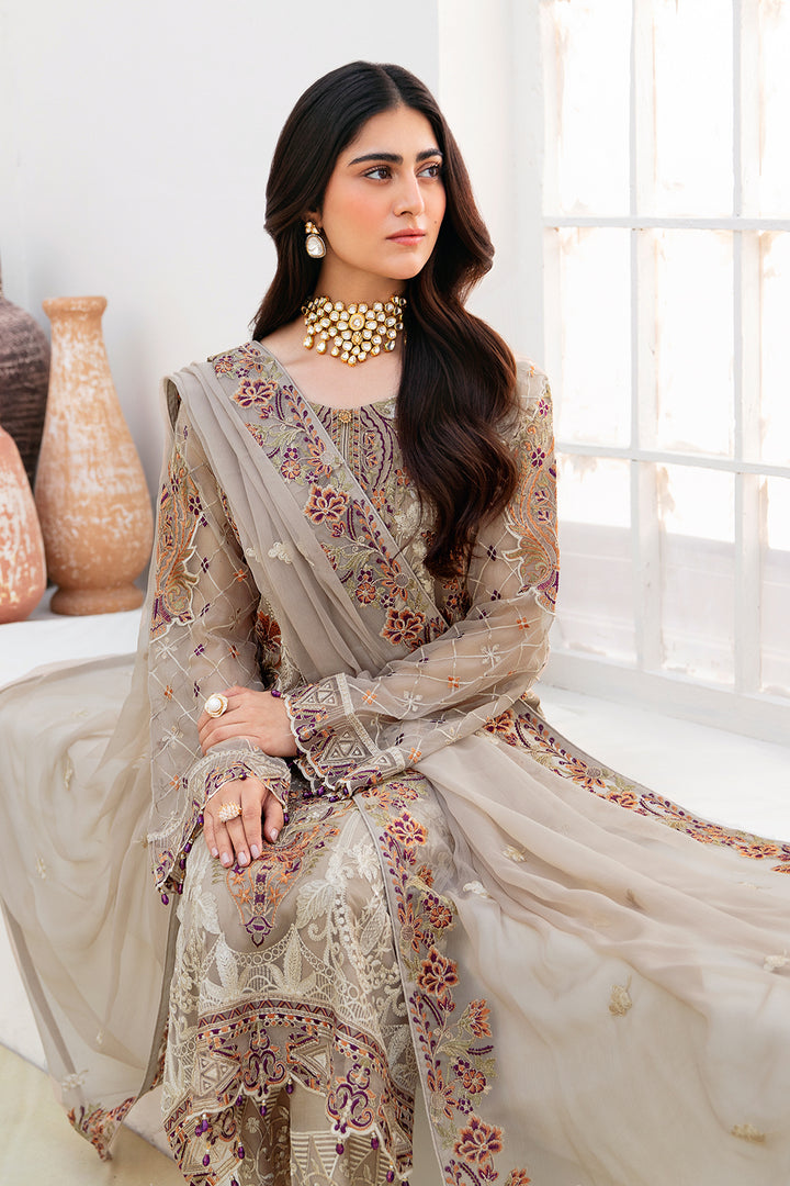 Ramsha | Chevron Chiffon Collection | A-806 by Ramsha - Designer Dress - Type: Ladies Clothes - Available at Libayah - 100% Original