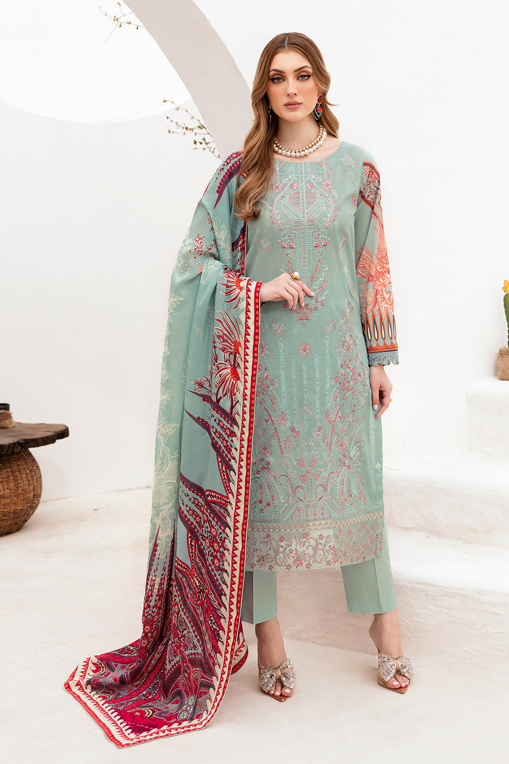 Ramsha | Ghazal Lawn 24 | G-209 by Ramsha - Designer Dress - Type: Ladies Clothes - Available at Libayah - 100% Original