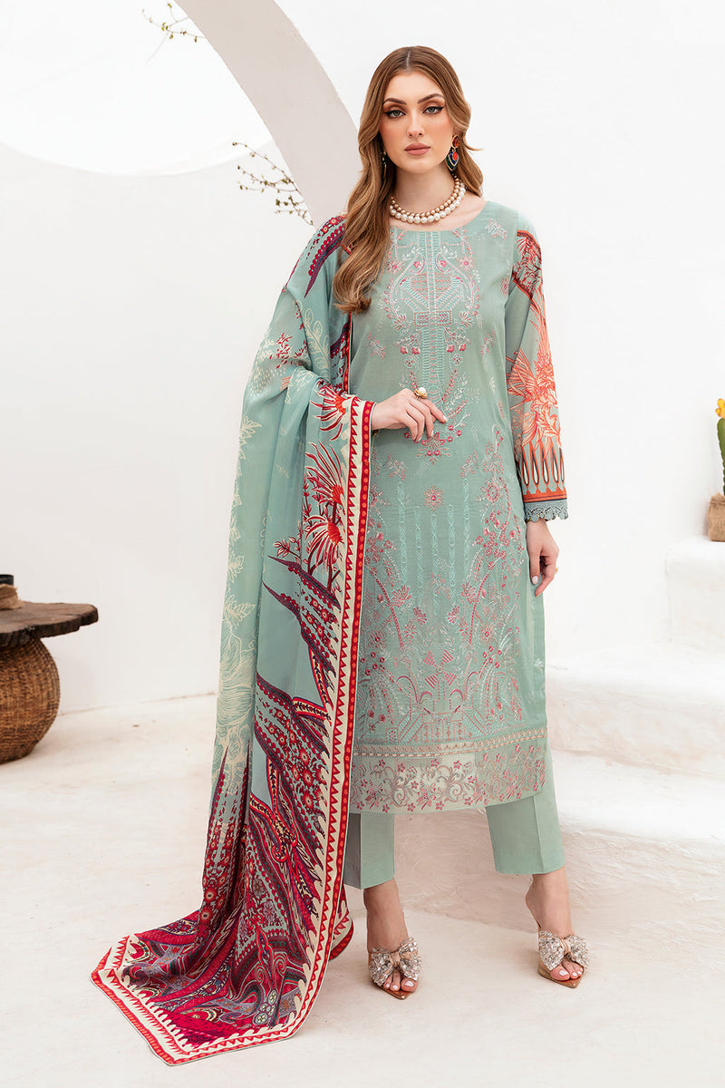 Ramsha | Ghazal Lawn 24 | G-209 by Ramsha - Designer Dress - Type: Ladies Clothes - Available at Libayah - 100% Original