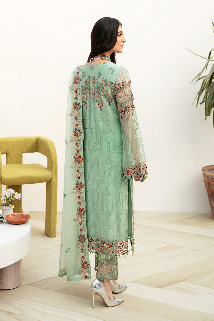 Ramsha | Chevron Chiffon Collection | A-804 by Ramsha - Designer Dress - Type: Ladies Clothes - Available at Libayah - 100% Original