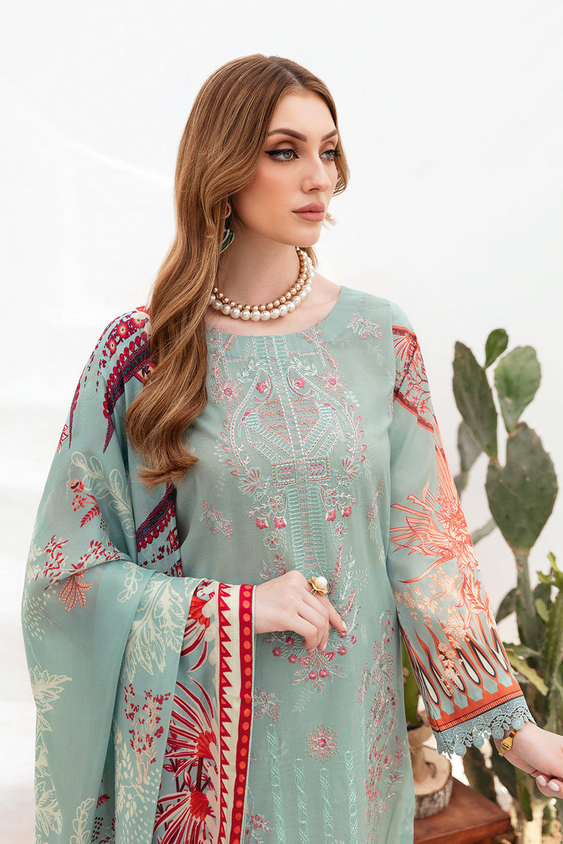 Ramsha | Ghazal Lawn 24 | G-209 by Ramsha - Designer Dress - Type: Ladies Clothes - Available at Libayah - 100% Original