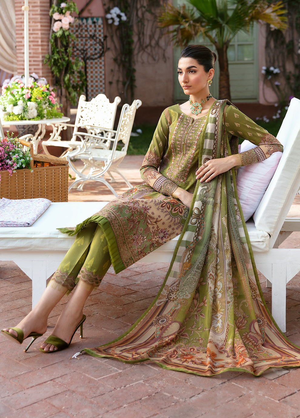 Gulaal | Summer Glow Lawn 24 | ALICIA (GL-L-24V3-04) by Gulaal - Designer Dress - Type: Ladies Clothes - Available at Libayah - 100% Original