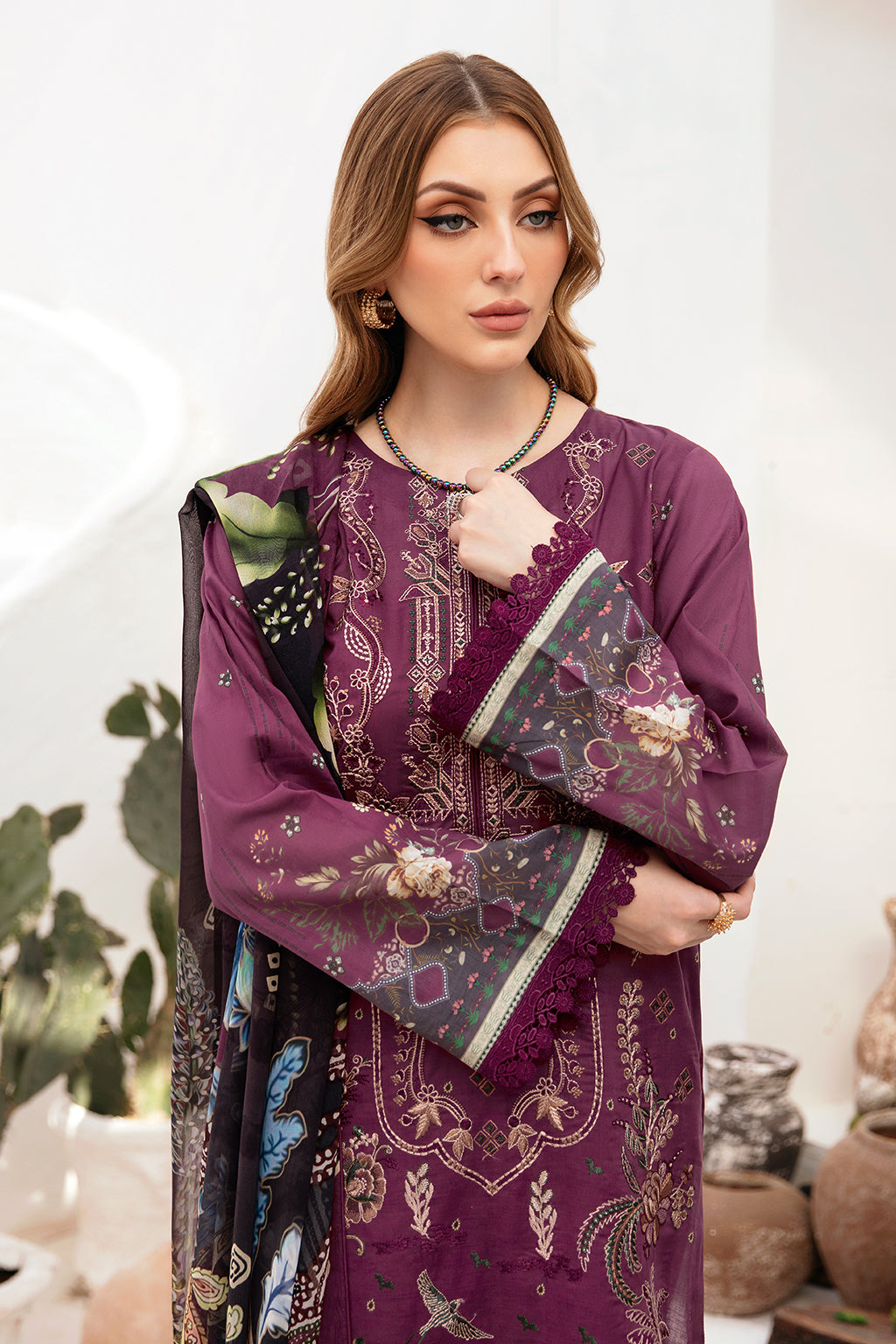 Ramsha | Ghazal Lawn 24 | G-205 by Ramsha - Designer Dress - Type: Ladies Clothes - Available at Libayah - 100% Original