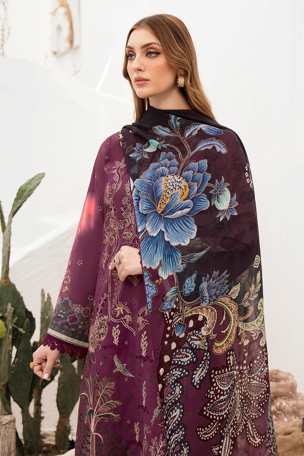 Ramsha | Ghazal Lawn 24 | G-205 by Ramsha - Designer Dress - Type: Ladies Clothes - Available at Libayah - 100% Original