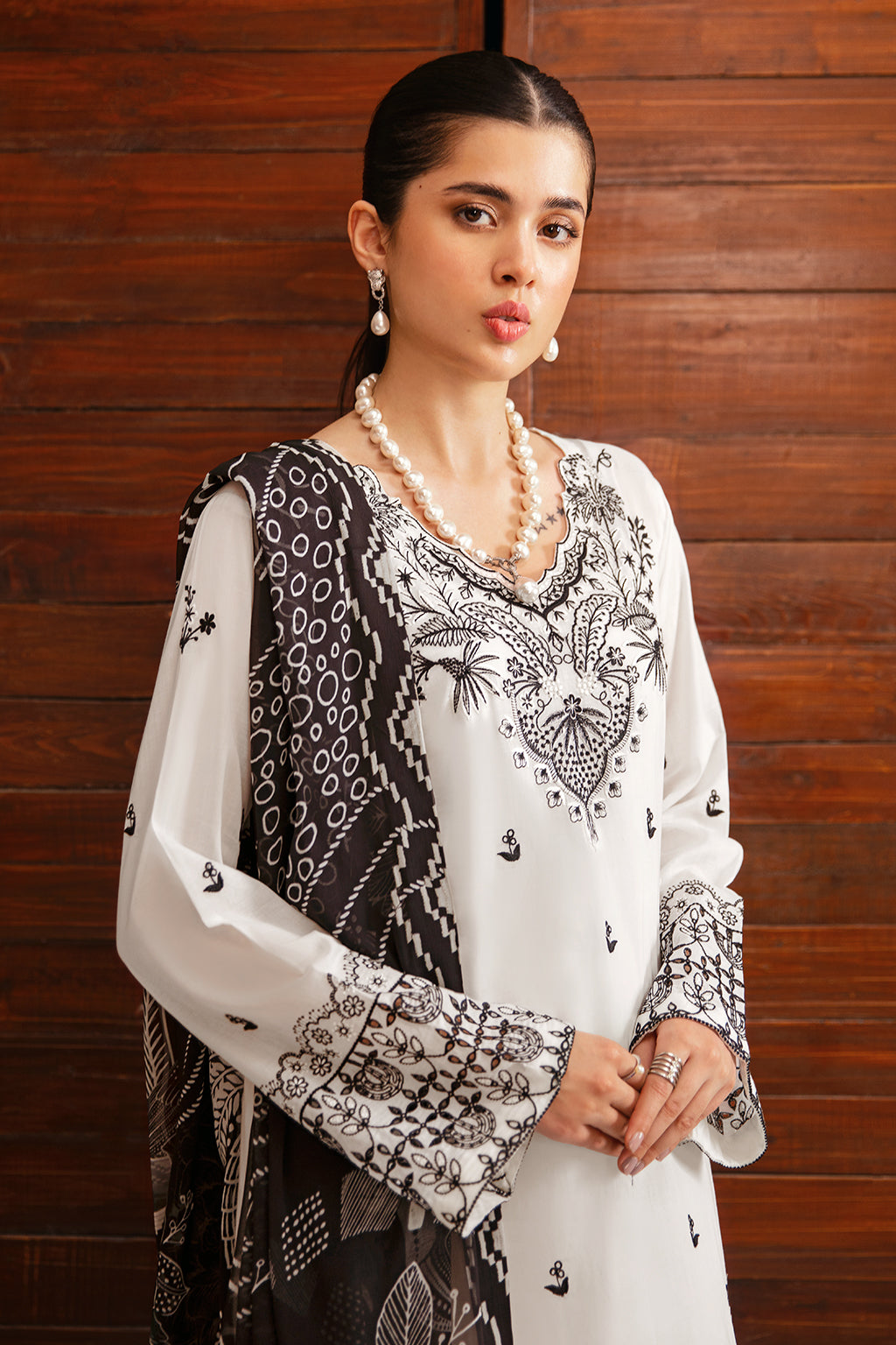 Afsanah | Essentials Lawn | DIVINE DREAM A-04 by Afsanah - Designer Dress - Type: Casuals - Available at Libayah - 100% Original