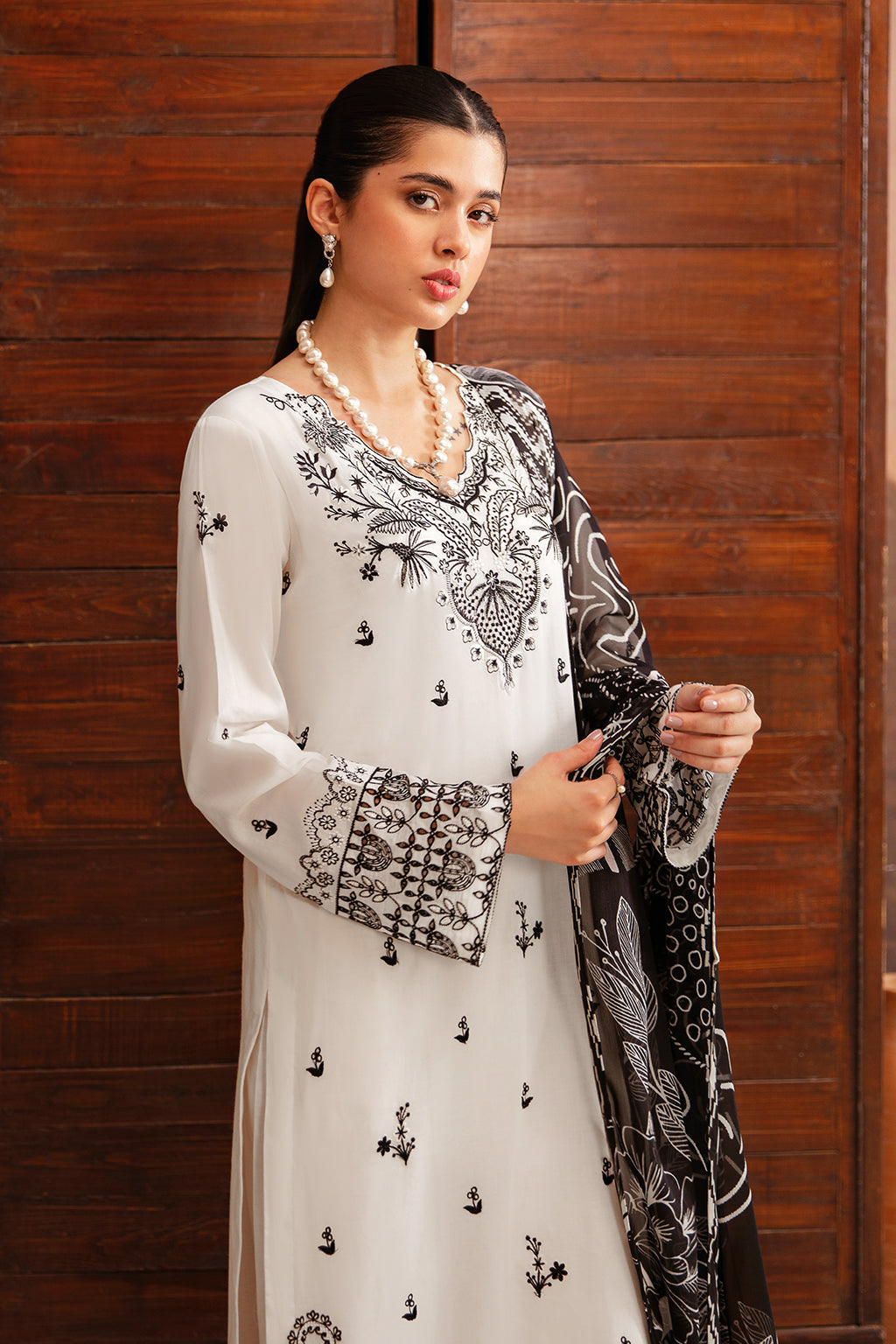 Afsanah | Essentials Lawn | DIVINE DREAM A-04 by Afsanah - Designer Dress - Type: Casuals - Available at Libayah - 100% Original
