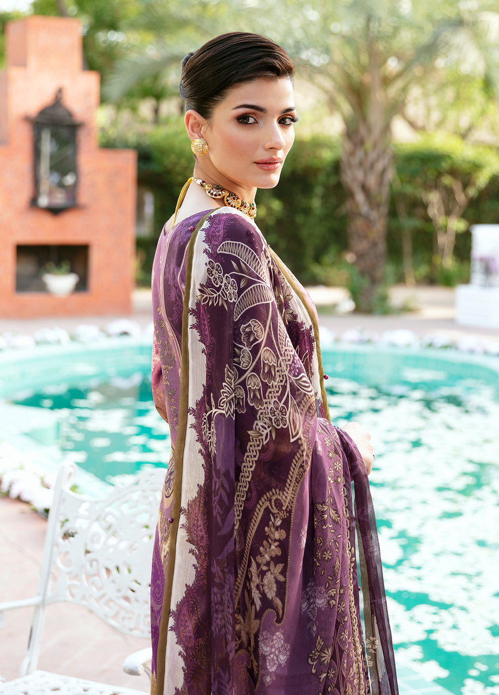 Gulaal | Summer Glow Lawn 24 | ESMERAY (GL-L-24V3-03) by Gulaal - Designer Dress - Type: Ladies Clothes - Available at Libayah - 100% Original