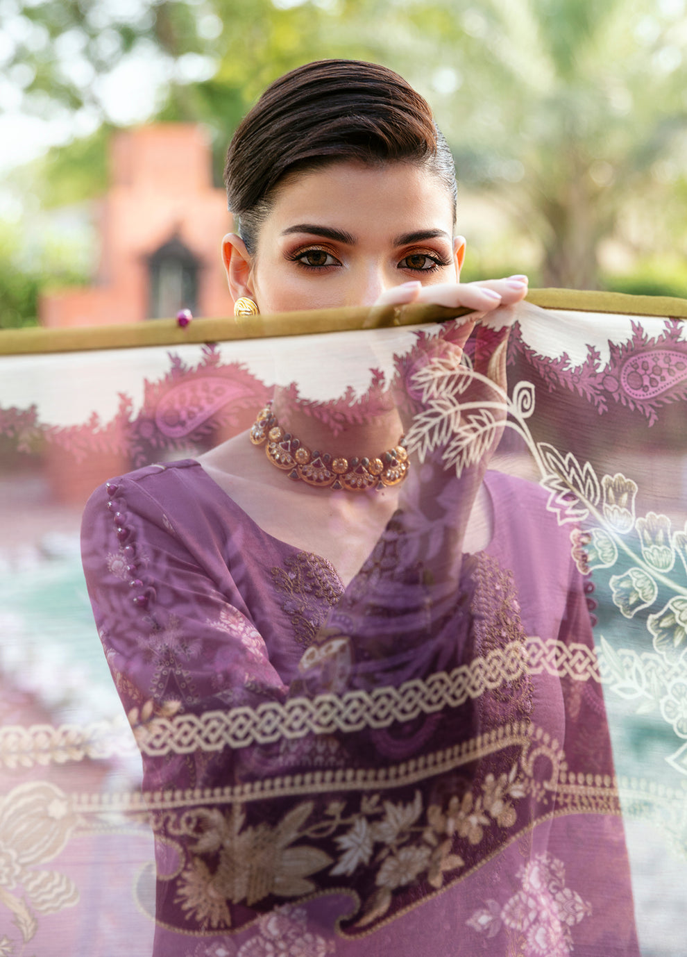 Gulaal | Summer Glow Lawn 24 | ESMERAY (GL-L-24V3-03) by Gulaal - Designer Dress - Type: Ladies Clothes - Available at Libayah - 100% Original