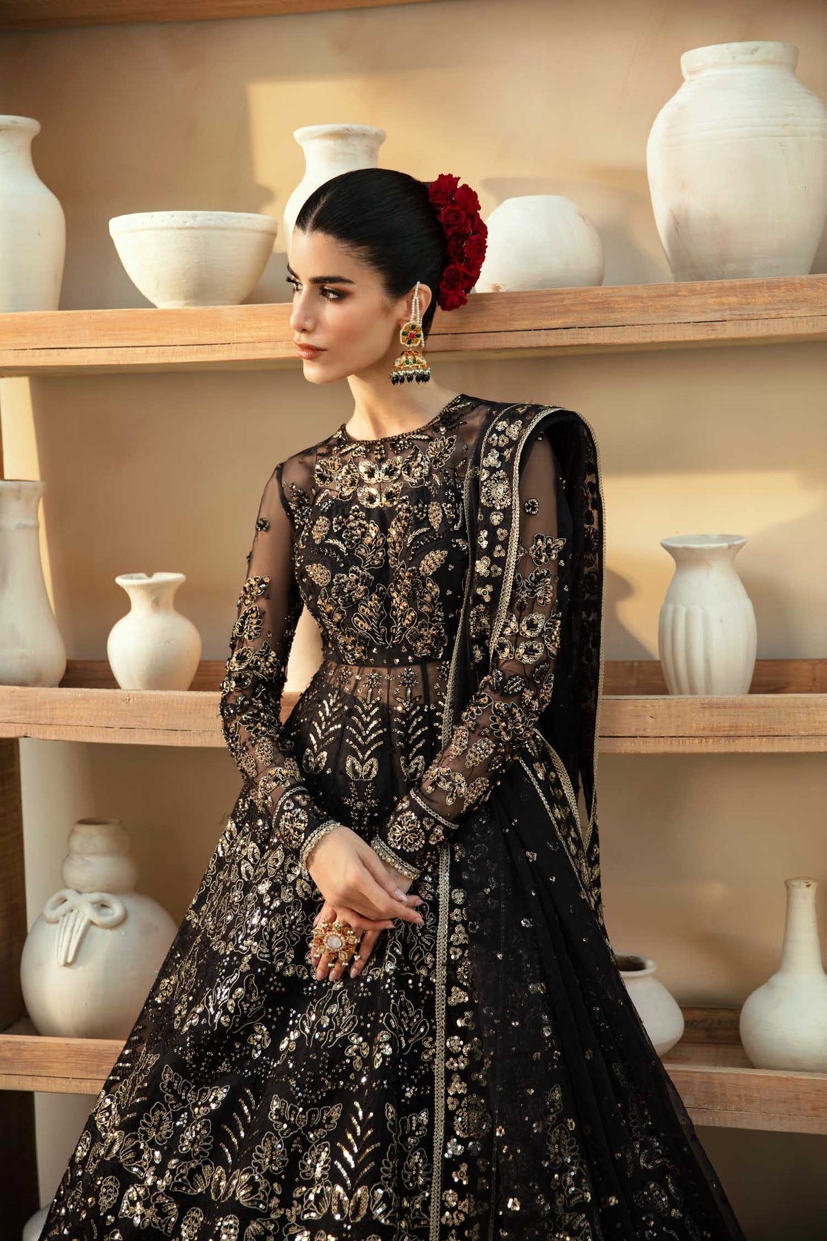 Akbar Aslam | Deewani Wedding Formals | Cinder by Akbar Aslam - Designer Dress  - Type : Ladies Clothes - Available at Libayah - 100% Original 