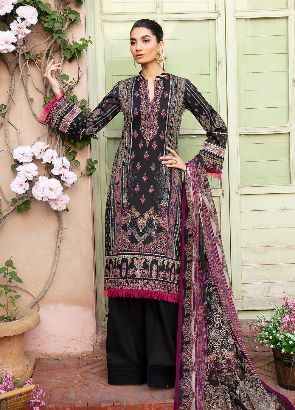 Gulaal | Summer Glow Lawn 24 | ANDREA (GL-L-24V3-06) by Gulaal - Designer Dress - Type: Ladies Clothes - Available at Libayah - 100% Original