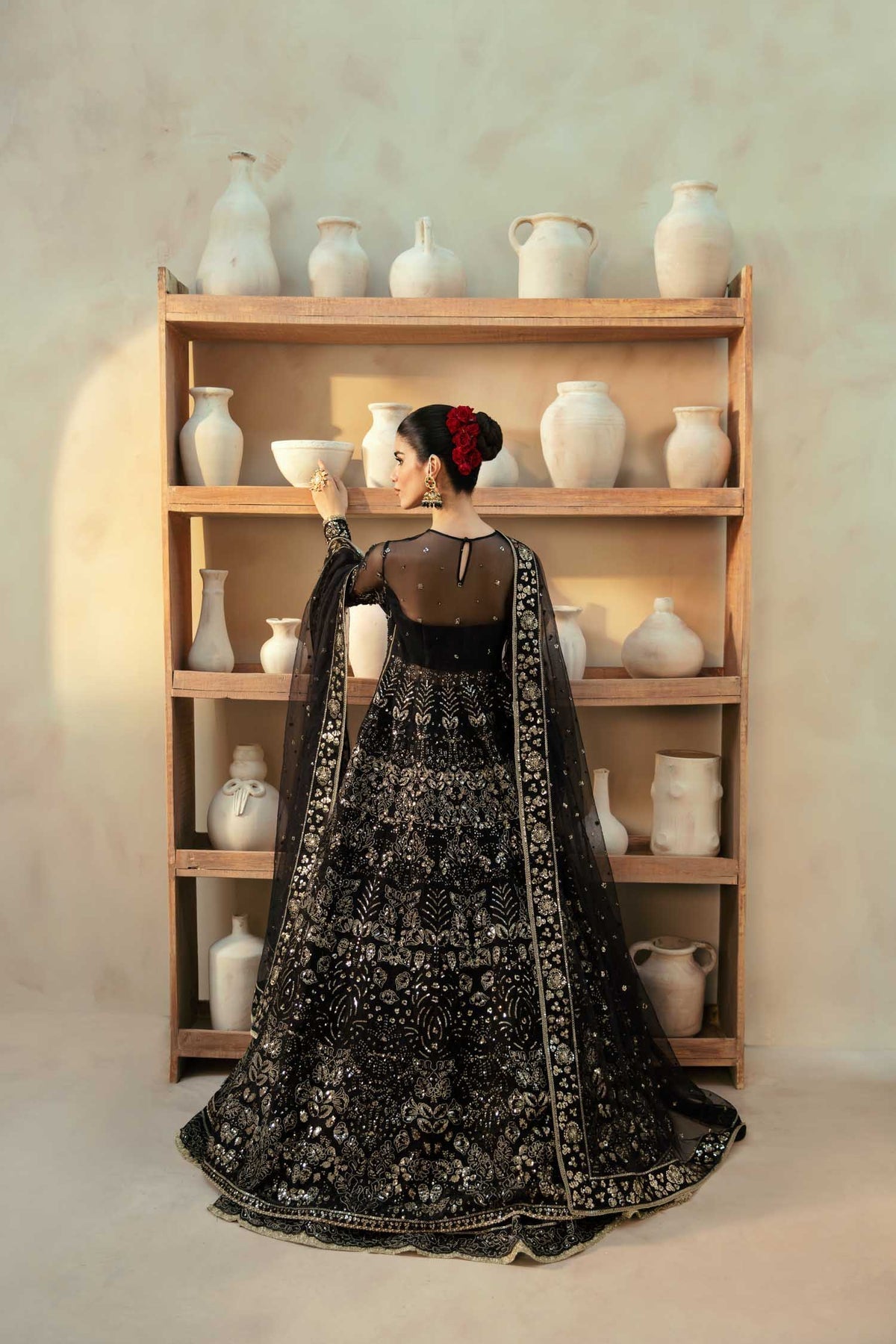 Akbar Aslam | Deewani Wedding Formals | Cinder by Akbar Aslam - Designer Dress  - Type : Ladies Clothes - Available at Libayah - 100% Original 