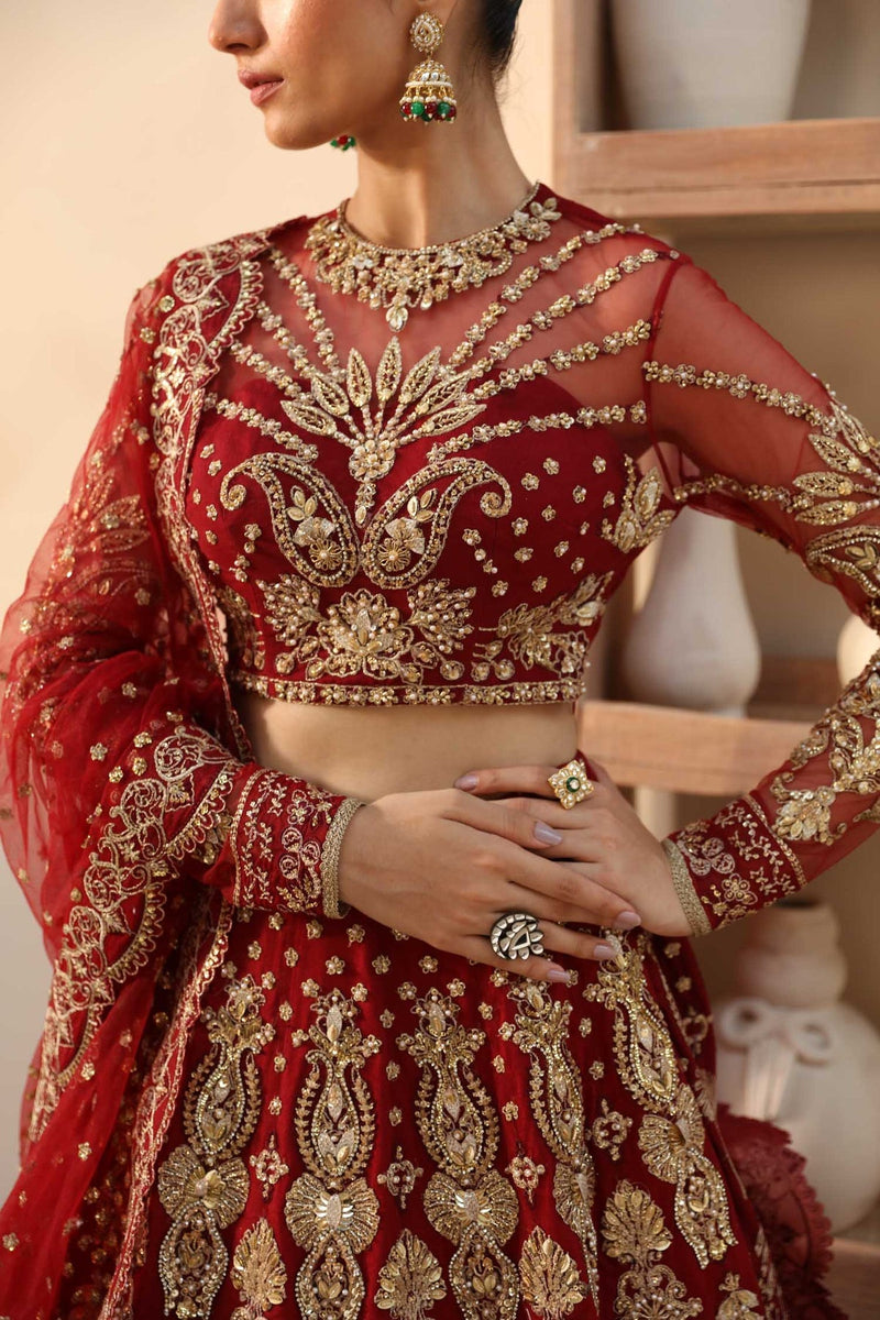 Akbar Aslam | Deewani Wedding Formals | Embyrlen by Akbar Aslam - Designer Dress  - Type : Ladies Clothes - Available at Libayah - 100% Original 