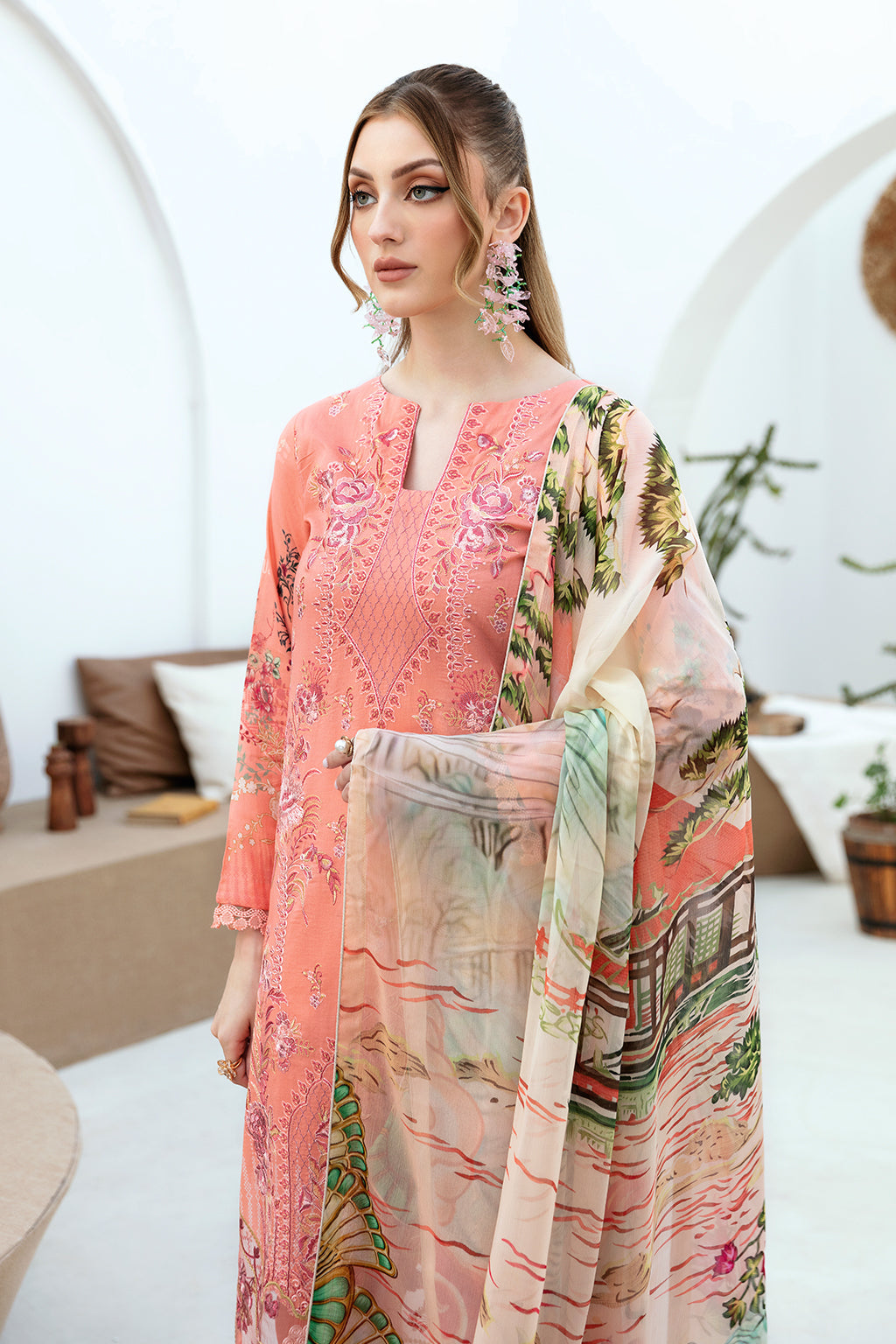 Ramsha | Ghazal Lawn 24 | G-211 by Ramsha - Designer Dress - Type: Ladies Clothes - Available at Libayah - 100% Original