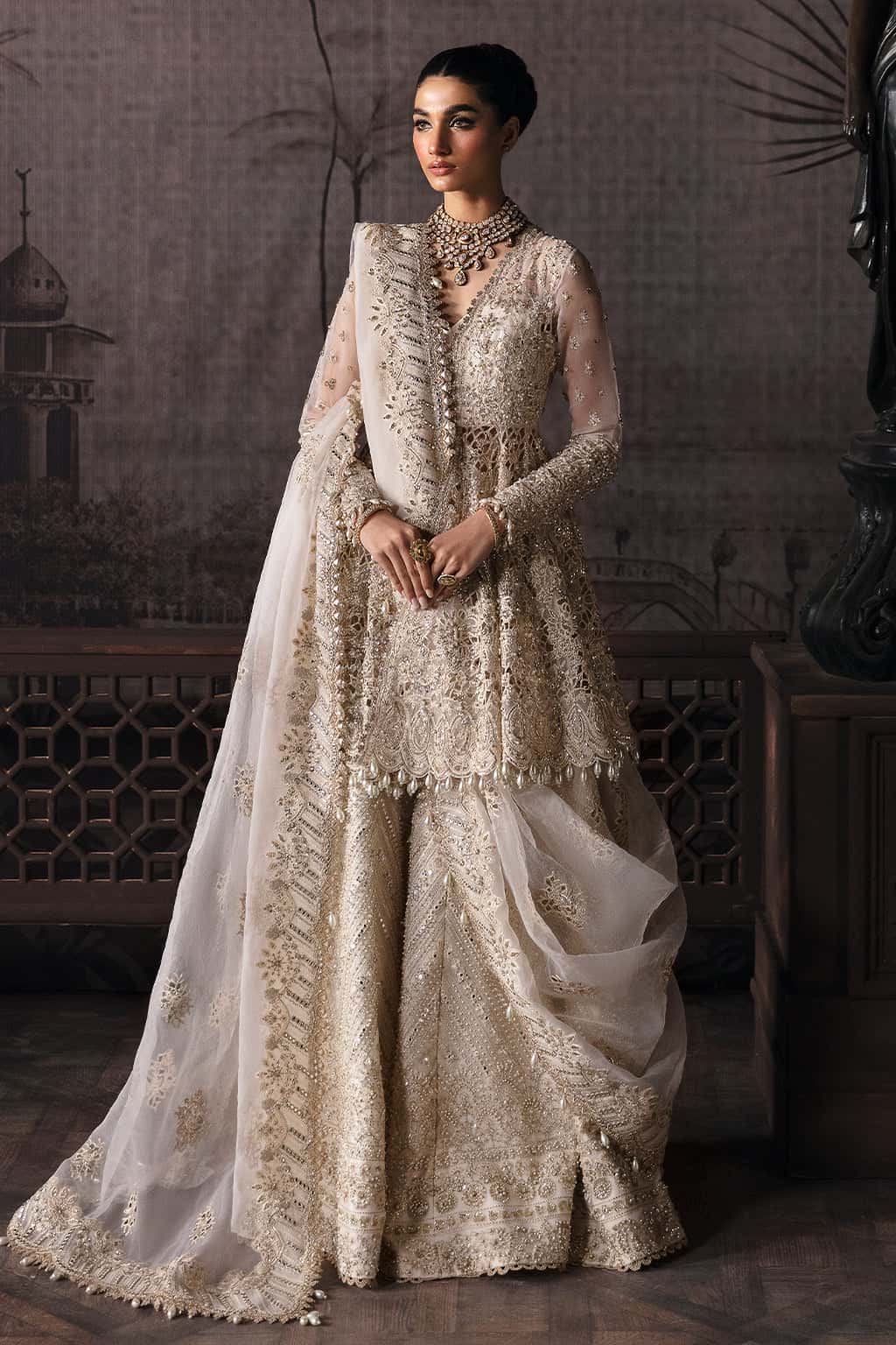 Afrozeh | The Brides 23 | Helena by Afrozeh - Designer Dress - Type: Ladies Clothes - Available at Ladies Clothes - 100% Original