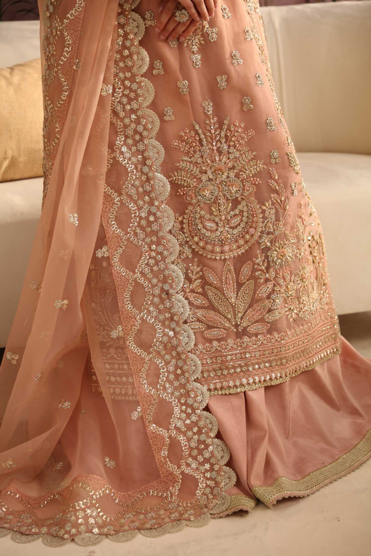 Akbar Aslam | Deewani Wedding Formals | Sakura by Akbar Aslam - Designer Dress  - Type : Ladies Clothes - Available at Libayah - 100% Original 