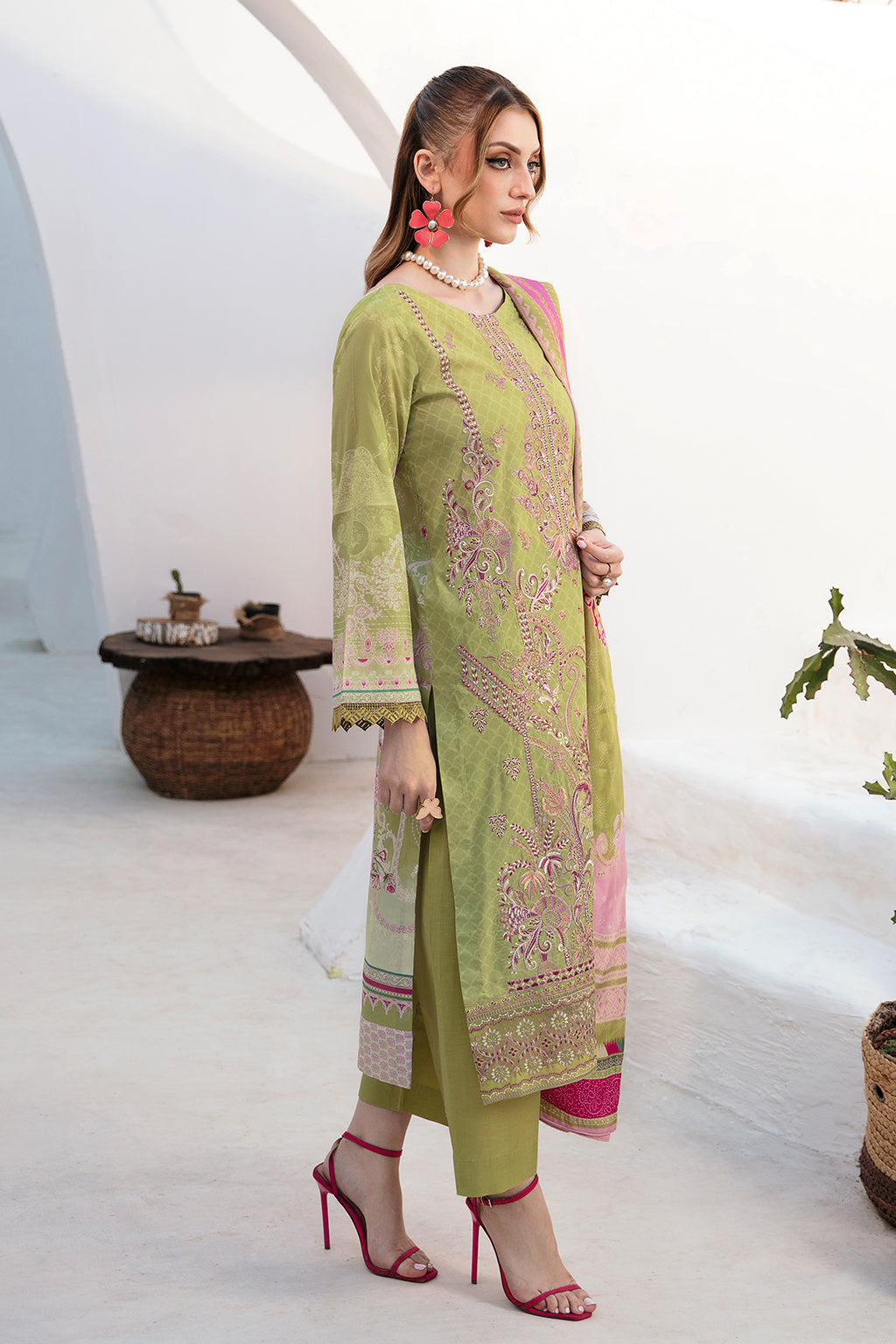 Ramsha | Ghazal Lawn 24 | G-210 by Ramsha - Designer Dress - Type: Ladies Clothes - Available at Libayah - 100% Original