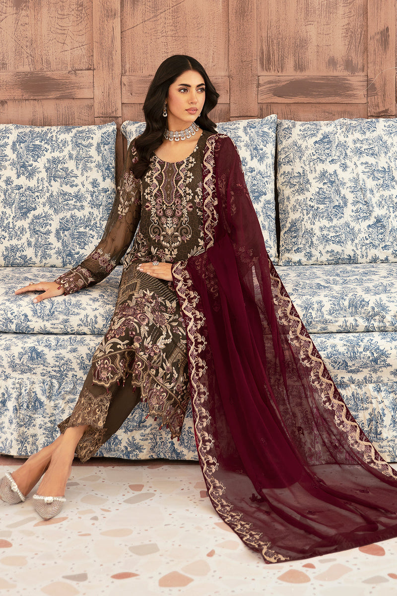Ramsha | Weightless Chiffon 24 | F-2604 by Ramsha - Designer Dress - Type: Ladies Clothes - Available at Libayah - 100% Original