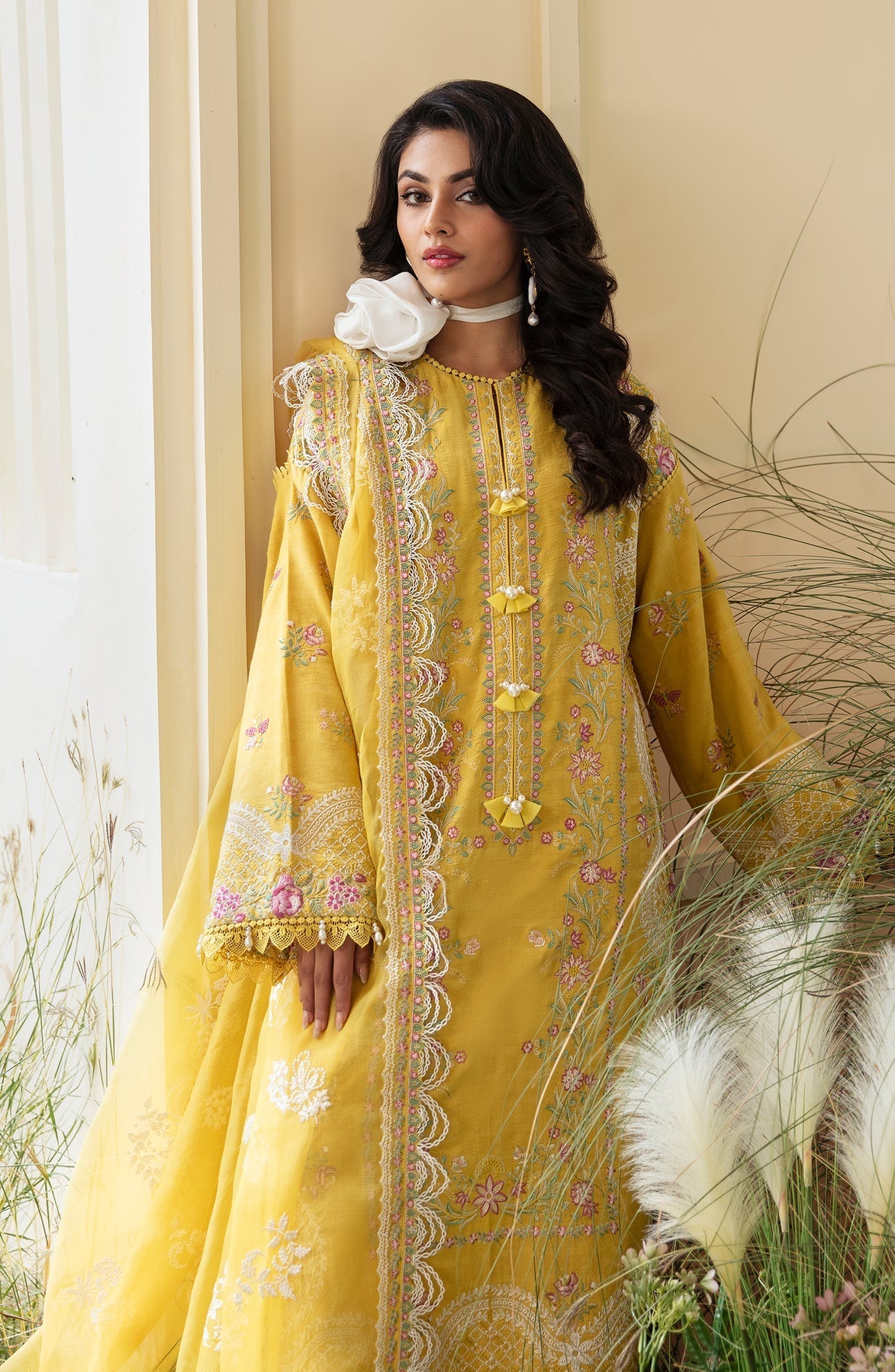 Zevk | Flora Festive Lawn | LUMANI by Zevk - Designer Dress - Type: Ladies Clothes - Available at Libayah - 100% Original