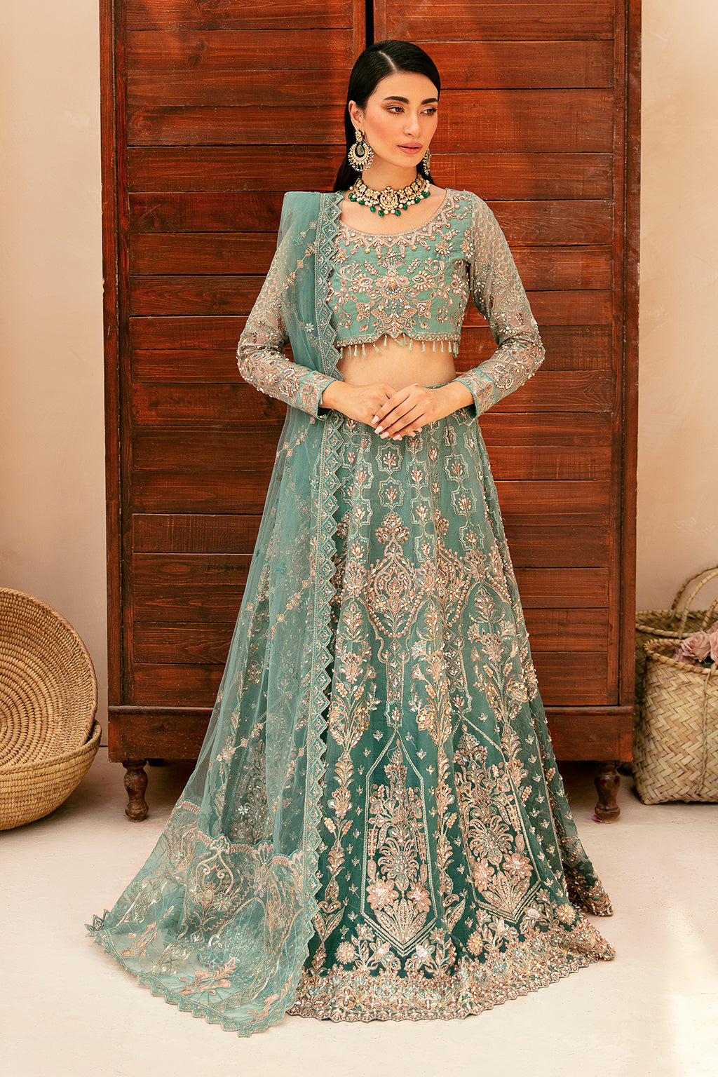 Ramsha | Luxury Wedding Collection | HA-403 by Ramsha - Designer Dress - Type: Formal - Available at Libayah - 100% Original