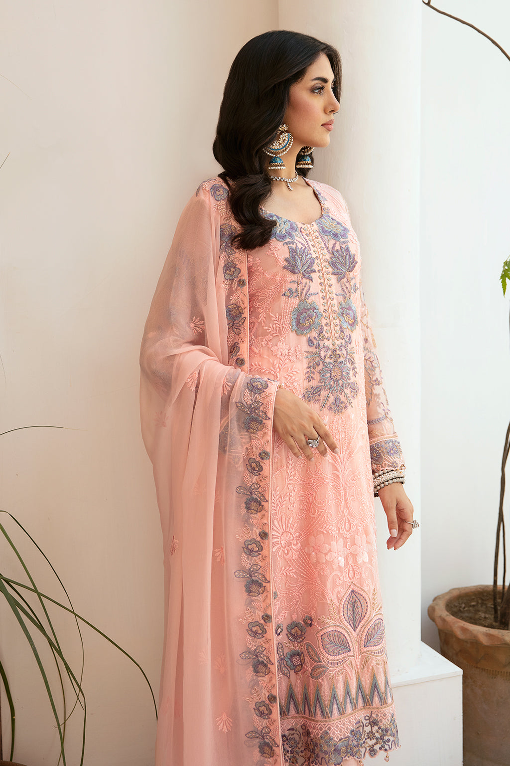 Ramsha | Weightless Chiffon 24 | F-2605 by Ramsha - Designer Dress - Type: Ladies Clothes - Available at Libayah - 100% Original